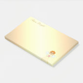 Schattig engeltje post-it® notes (Schuin)