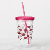 Schattig Esthetisch Drinkgerei Acryl Drinkbeker (Links)