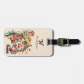 Schattig Fairy en Gnome Bagagelabel | Wonderland (Voorkant horizontaal)