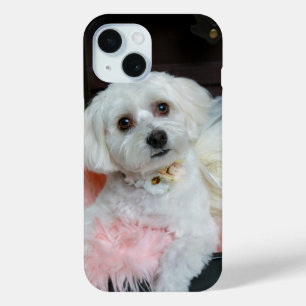Schattig Fancy whitepapandportret foto iPhone 15 Case