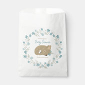 Schattig Fawn Baby shower Bedankzakje (Voorkant)