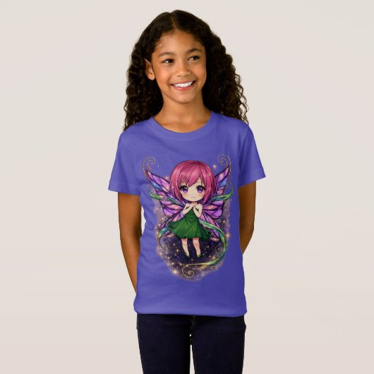 Schattig fee T-shirt   (Voorkant volledig)