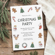 Schattig Festief Rood Groen Pret Vakantie Kerstfee