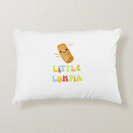 Schattig Filipijns Eten Kleine Lumpia Baby Kussen