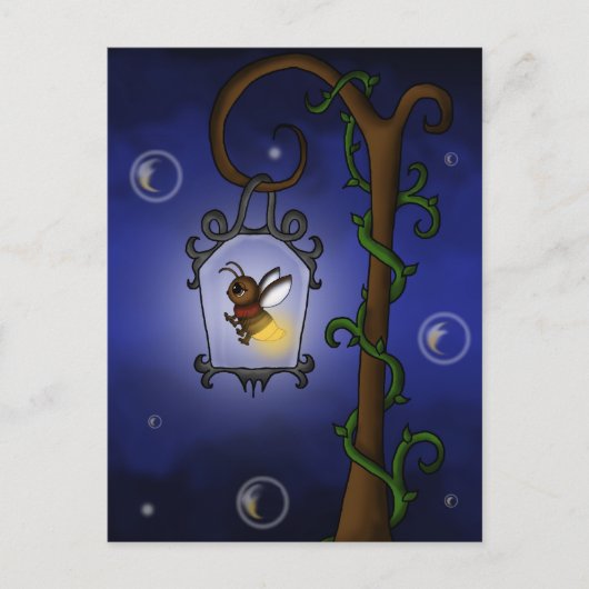 schattig Firefly Briefkaart (Voorkant)