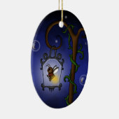 schattig Firefly Keramisch Ornament (Rechts)