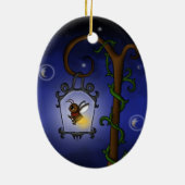 schattig Firefly Keramisch Ornament (Achterkant)