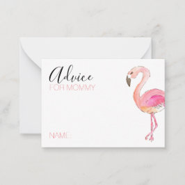 schattig flamingo advies voor mammietkaart