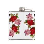 schattig florendertje heupfles (Achterkant)