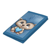 Schattig Fluffy Blau Dier