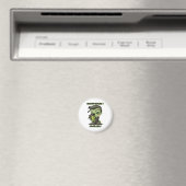 Schattig Frankenstein-monster met knuffel Magneet (Insitu (Vaatwasser))