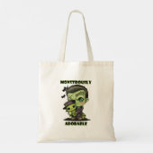 Schattig Frankenstein-monster met knuffel Tote Bag (Achterkant)