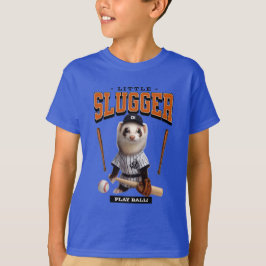 Schattig Fret Vermomd als Honkbalspeler T-shirt