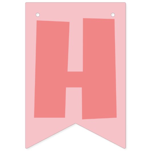 Schattig fruit sandwich picknick party Gelukkige v Vlaggetjes (Tweede vlag)