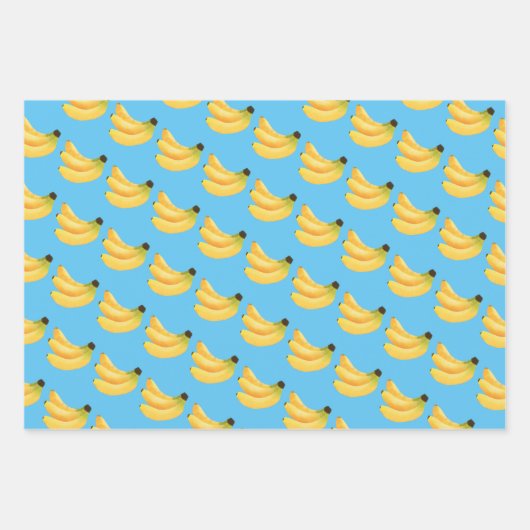 Schattig fruit stijl banaan inpakpapier vel (Voorkant)