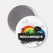 Schattig Fruitig Mozambique Magneet (Voorkant / Achterkant)