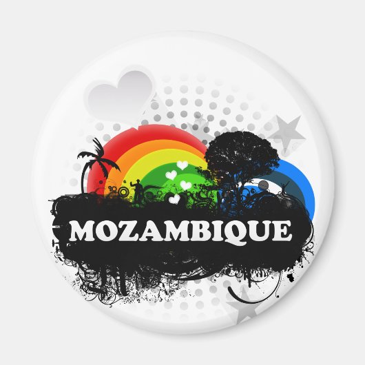 Schattig Fruitig Mozambique Magneet (Voorkant)