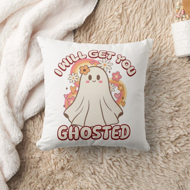 Schattig Funny Ghost - Schattige Valentijn Ghost Kussen (Deken)