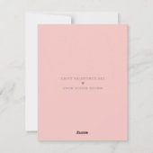 Schattig Funny Romantisch Wollen jullie mijn Valen Feestdagenkaart (Achterkant)