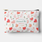 Schattig Galentine's Overlevingskit | Monogram Etui (Voorkant)