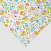 schattig gebarsten paaspatroon tissuepapier (Detail)