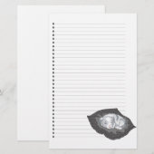 Schattig gebondenheid met puppy Dog Briefpapier (Voorkant / Achterkant)