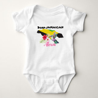 Schattig geboren Jamaicaanse gepersonaliseerde naa Romper