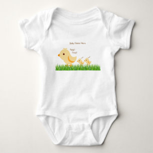 Schattig Geel Baby Kuiken Romper