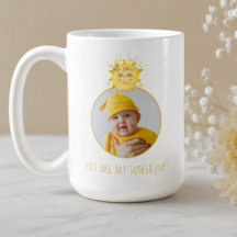 Schattig Geel Jij Bent Mijn Zonneschijn Baby Foto