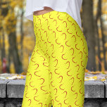 Schattig geel liefdeshartenpatroon leggings<br><div class="desc">Chique en comfortabel: Verhoog uw workout garderobe met deze Love Hearts leggings! Perfect voor vrouwen die fitness en mode willen combineren, hun levendige ontwerp gaat moeiteloos over van yogalessen naar casual uitstapjes. Comfortabel en stijlvol, deze full-length leggings bewegen met u, waardoor u zich zelfverzekerd en mooi voelt, ongeacht waar uw...</div>