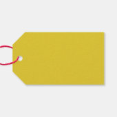 Schattig geel paaskuikens Patroon Gift Label Cadeaulabel (Achterkant Horizontaal)
