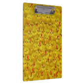 Schattig Geel Pasen Chicks Patroon Klembord (Rechts)