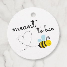 Schattig geel voor bij bedankjes labels