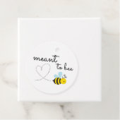 Schattig geel voor bij bedankjes labels (In situ)