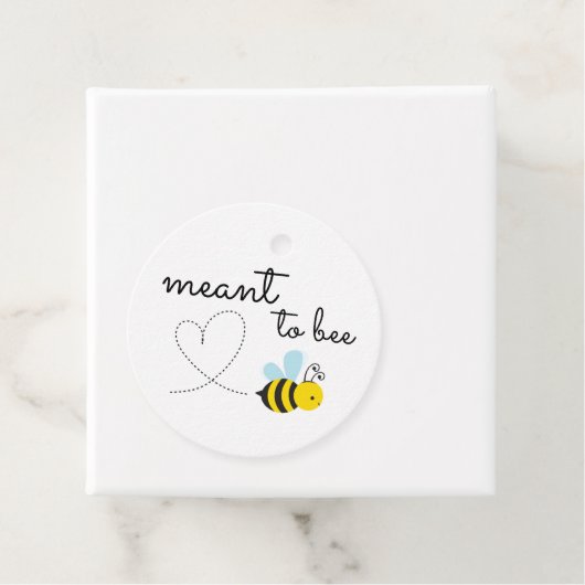 Schattig geel voor bij bedankjes labels (In situ)