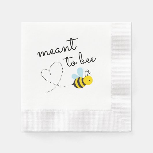 Schattig geel voor bij servet (Voorkant)