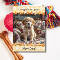 Schattig gefeliciteerd met je nieuwe Golden Retrie