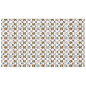 Schattig geïllustreerd gebruikerspatroon tafelkleed (Voorkant (Horizontaal))