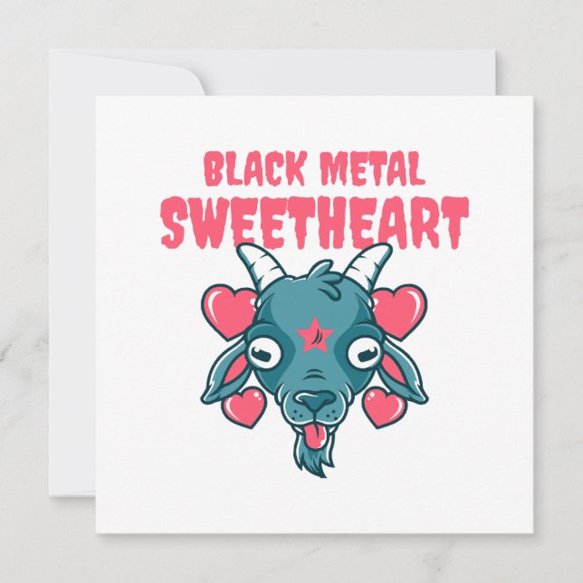 Schattig geitenkop Baphomet (Voorkant)