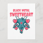schattig geitenkop baphomet informatiekaartje (Achterkant)