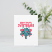 schattig geitenkop baphomet informatiekaartje (Staand voorkant)
