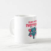 Schattig geitenkop Baphomet Koffiemok (Voorkant links)