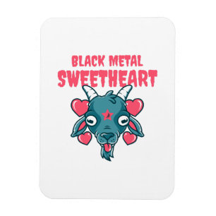 schattig geitenkop baphomet magneet