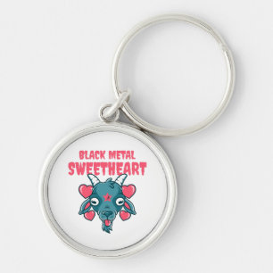 schattig geitenkop baphomet sleutelhanger