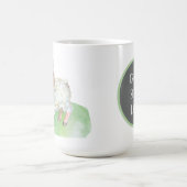 schattig gek schaap dame koffiemok (Center)