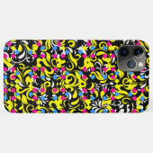 Schattig gekleurd abstract bloemmotief Case-Mate iPhone case (Achterkant (horizontaal))