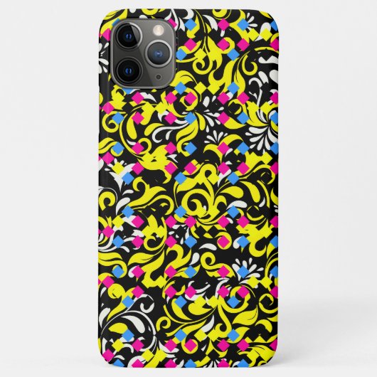 Schattig gekleurd abstract bloemmotief Case-Mate iPhone case (Achterkant)