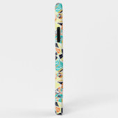 Schattig gekleurd boho-bladerenpatroon Case-Mate iPhone case (Achterkant/rechts)