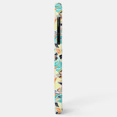 Schattig gekleurd boho-bladerenpatroon Case-Mate iPhone case (Achterkant/links)
