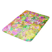 Schattig gekleurd lente abstract bloemmotief badmat (Gekanteld)